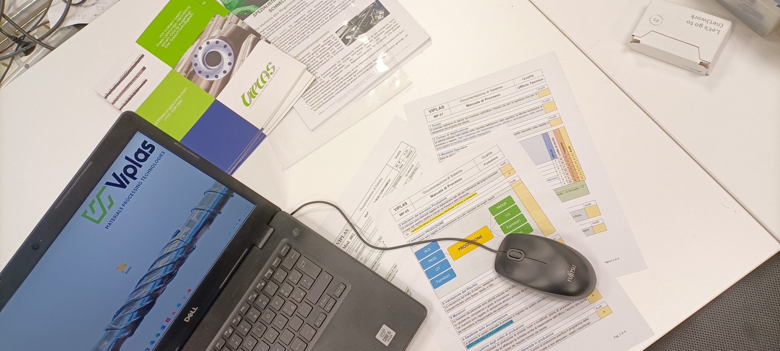 Scrivania Carte ISO9001